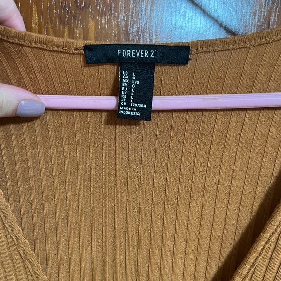 Large Mustard Yellow Dress - Picture 2 of 3